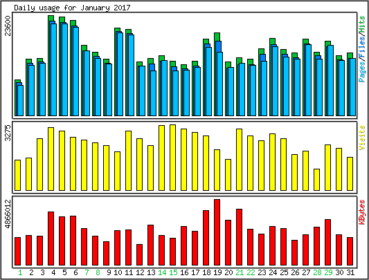 Daily usage