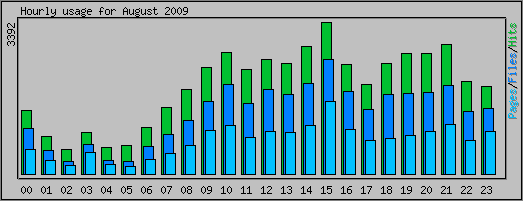 Hourly usage