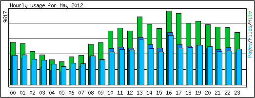Hourly usage