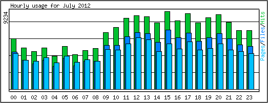 Hourly usage