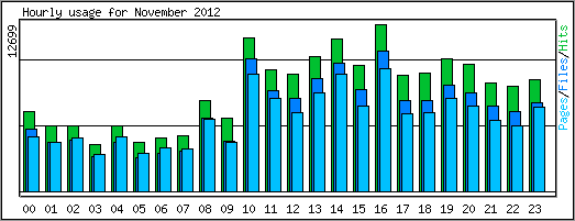 Hourly usage
