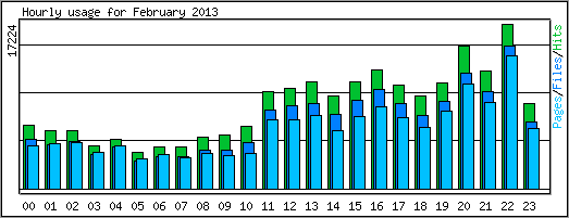 Hourly usage
