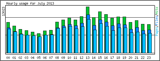 Hourly usage