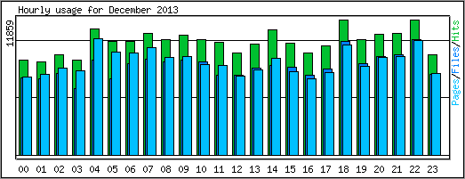 Hourly usage