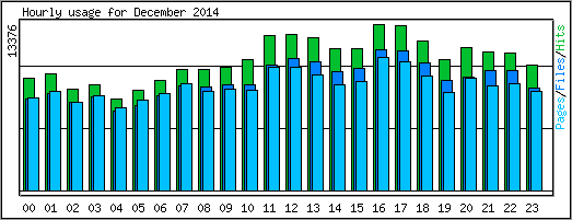 Hourly usage