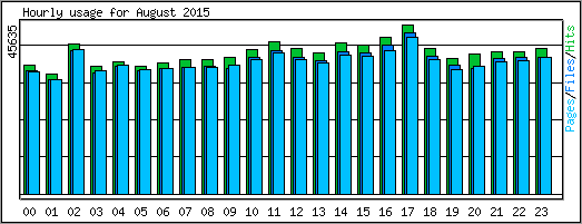Hourly usage