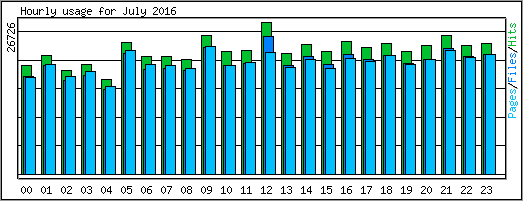 Hourly usage
