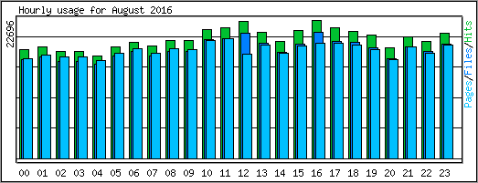 Hourly usage