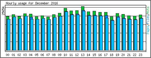 Hourly usage