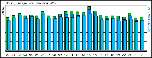 Hourly usage
