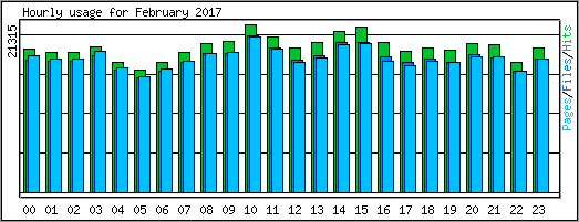 Hourly usage