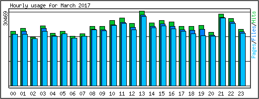 Hourly usage