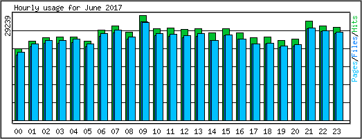 Hourly usage
